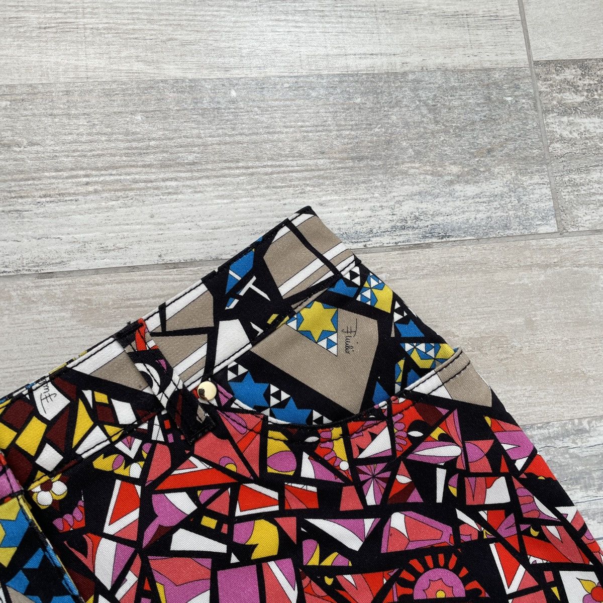 Emilio Pucci Emilio Pucci Mosaico print Skirt Size 27" / US 4 / IT 40 - 8 Thumbnail