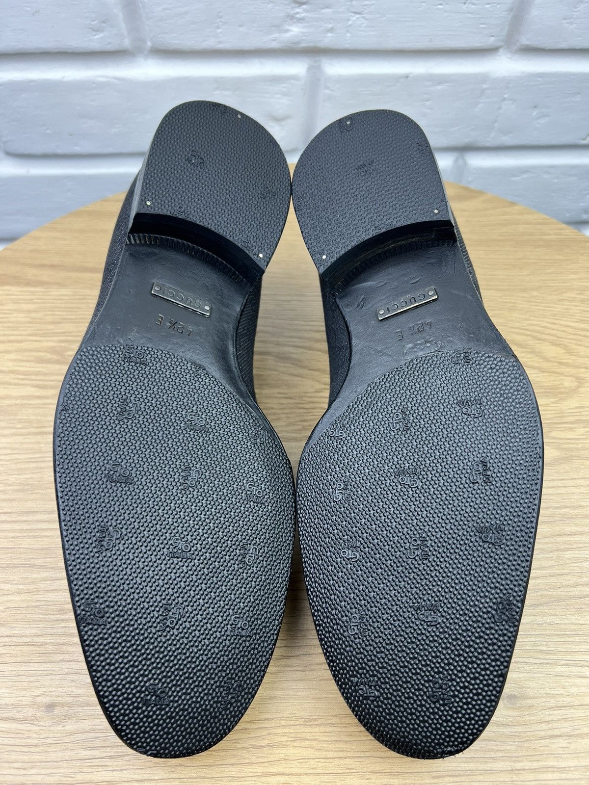 Gucci GUCCI Loafers Leather Shoes Jordaan GG Monogram Canvas Size US 9 / EU 42 - 12 Thumbnail