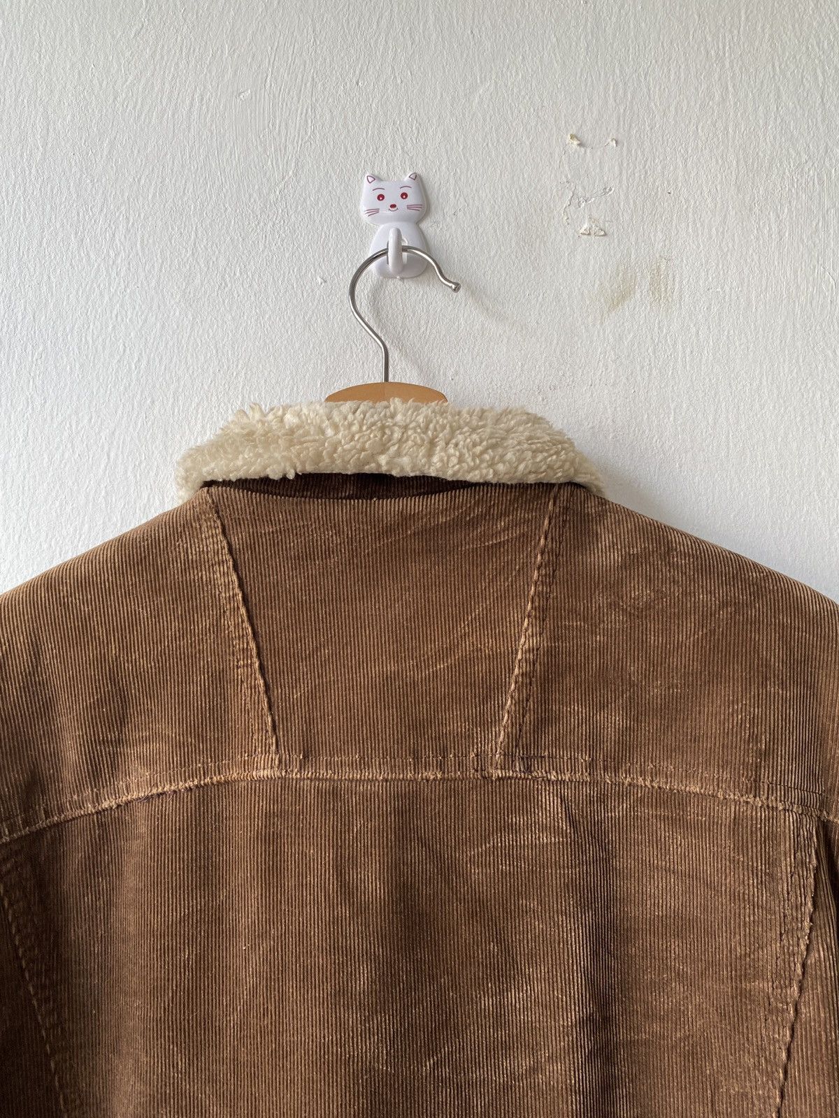 Big John × Vintage 1990s - Vintage Big John Corduroy Sherpa Lining Jacket Size US M / EU 48-50 / 2 - 13 Thumbnail