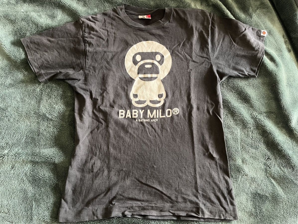 Bape 2006 Baby Milo Navy T-shirt Size US M / EU 48-50 / 2 - 1 Thumbnail