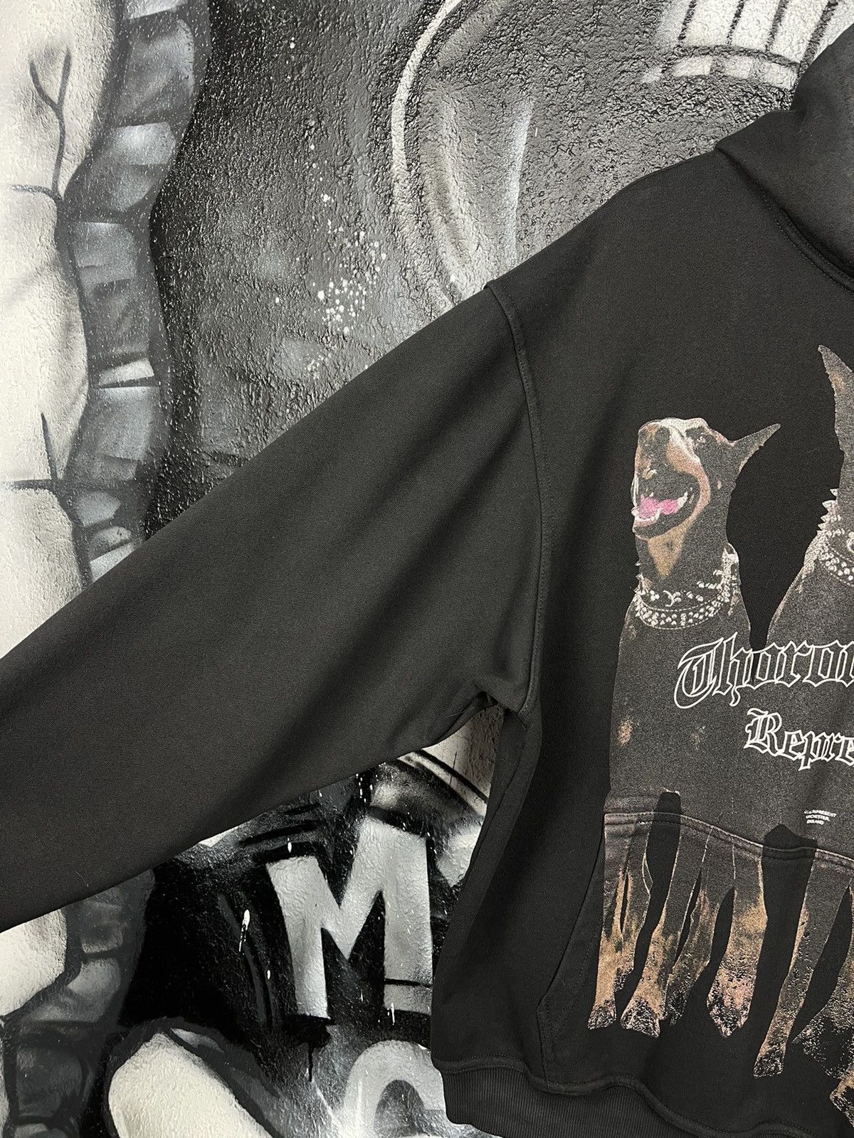 Represent Clo. Represent Thoroughbred Doberman Oversized Hoodie Size L Size US L / EU 52-54 / 3 - 6 Thumbnail