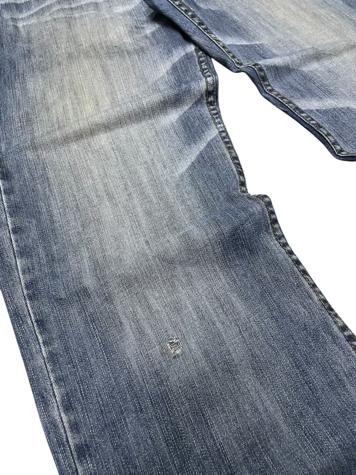 Hysteric Glamour Taverniti 🪝 Hooks Embellished Patched Baggy Loose Jeans Size US 31 - 6 Thumbnail
