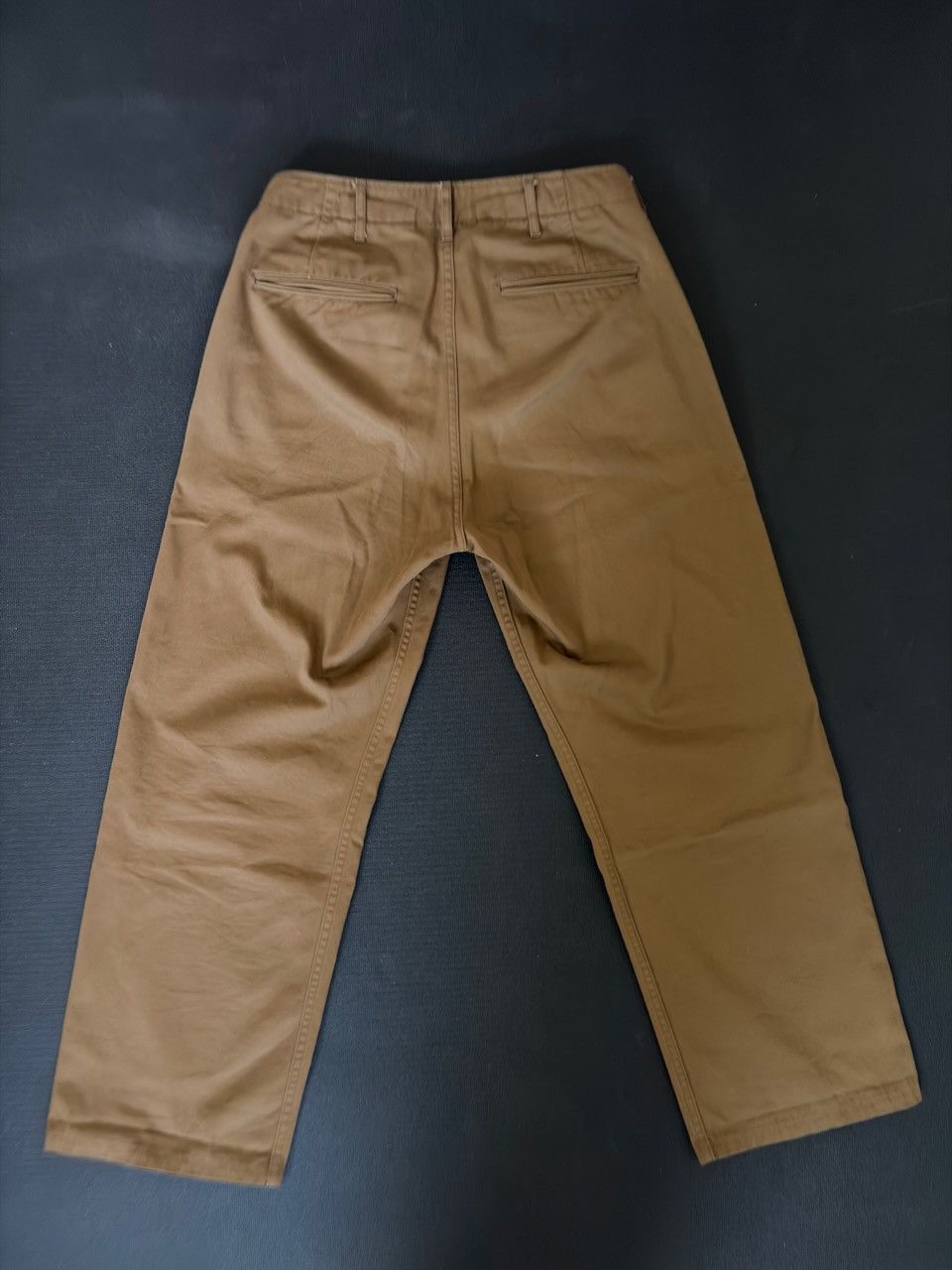 Full Count & Co. Full Count U.S Army Chino 41 Trousers - Brown Size US 32 / EU 48 - 2 Thumbnail