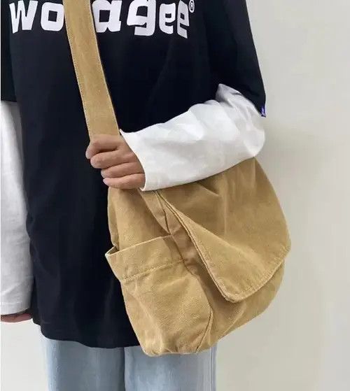 American Edition × Japanese Brand Bag Fashion canvas tote bag vintage Size ONE SIZE - 2 Thumbnail