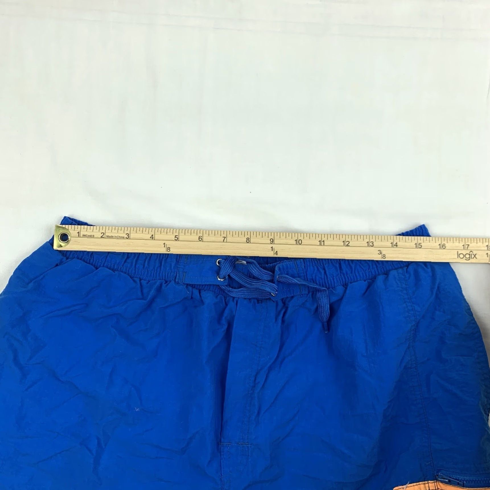 Champion Vintage Champion Sailing Swim Trunks Adult Large Blue Swim Suit Shorts 90s USA Size US 33 - 7 Thumbnail