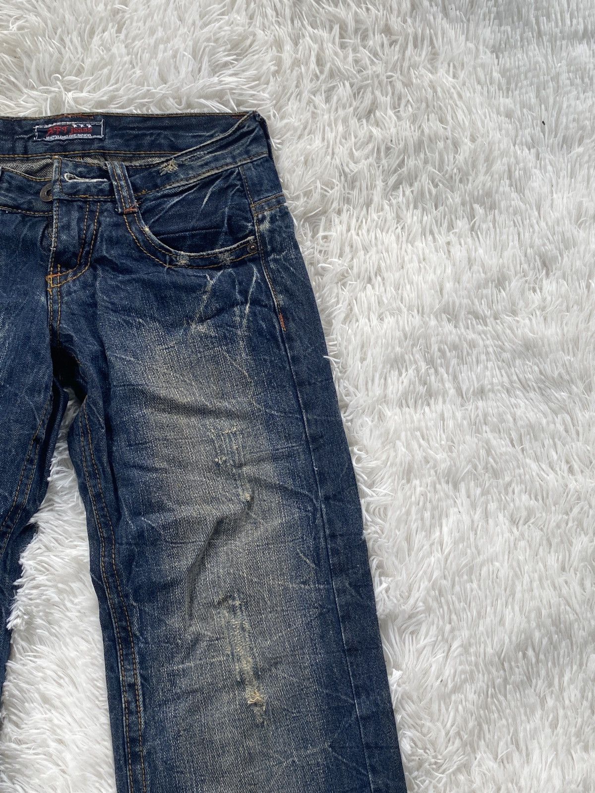 Vintage ❌RARE❌AFT Jean Pant Trouser pocket style streetwear jean Size US 26 / EU 42 - 4 Thumbnail