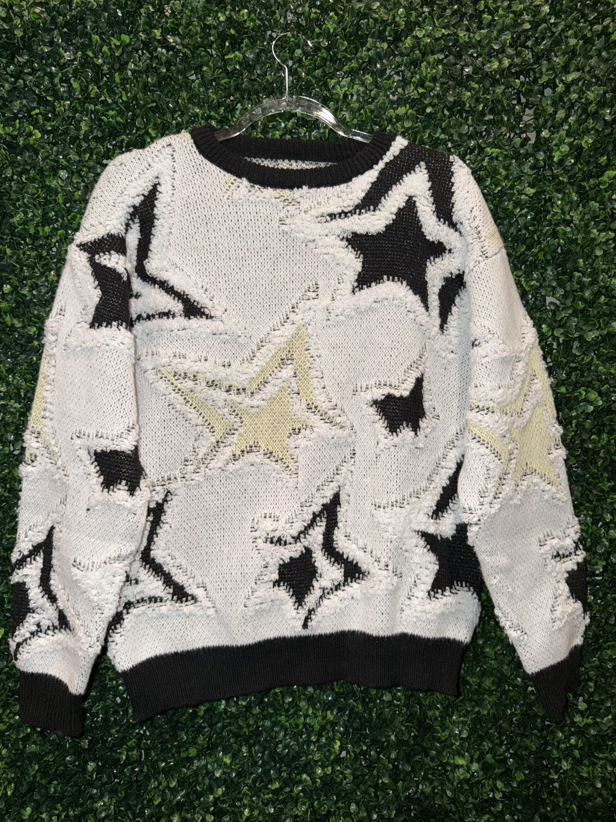Other Y2K star graphic sweater size S BNWOT Size US S / EU 44-46 / 1 - 2 Thumbnail
