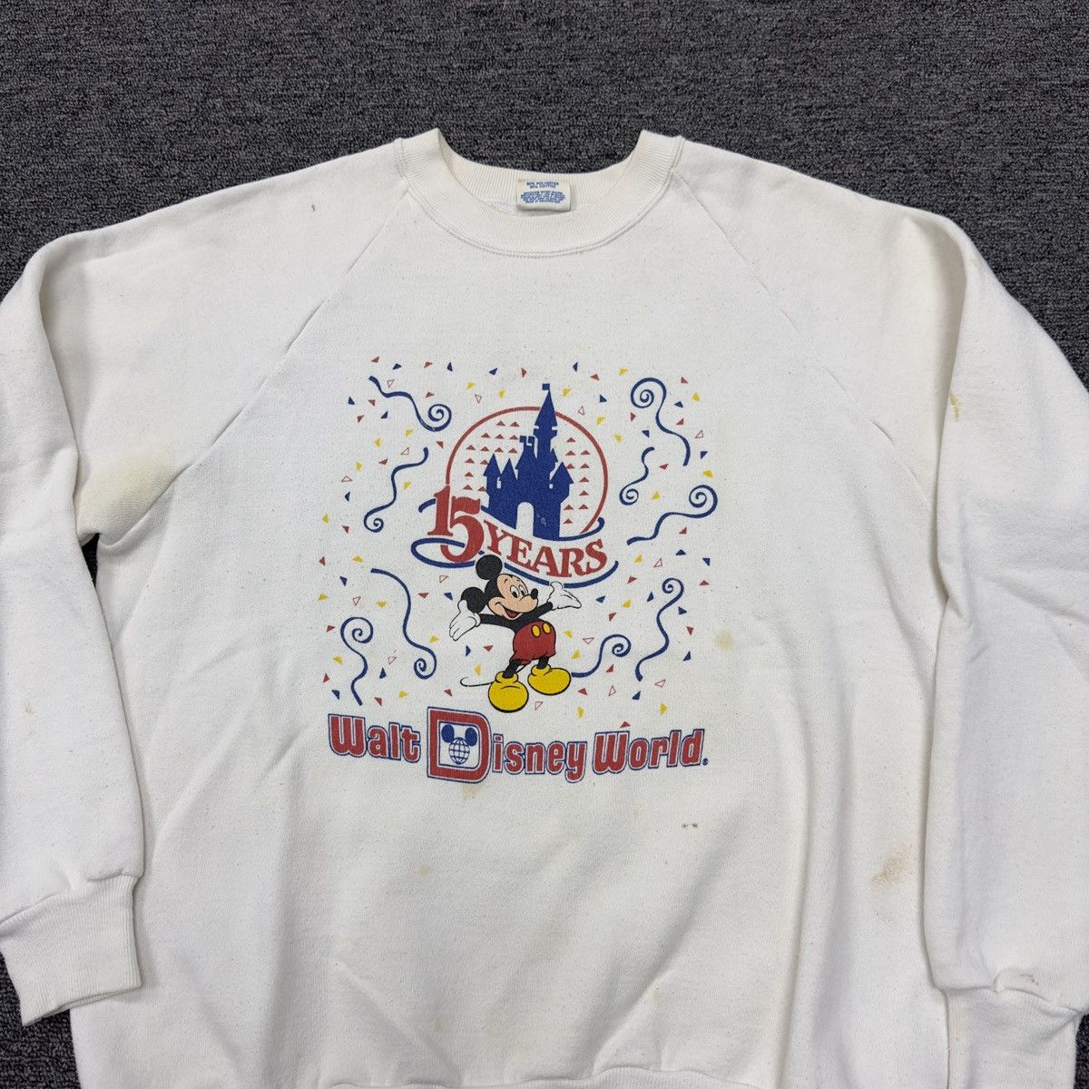Disney × Mickey Mouse × Vintage Vintage Disney World 15th Anniversary sweatshirt Size US L / EU 52-54 / 3 - 3 Thumbnail