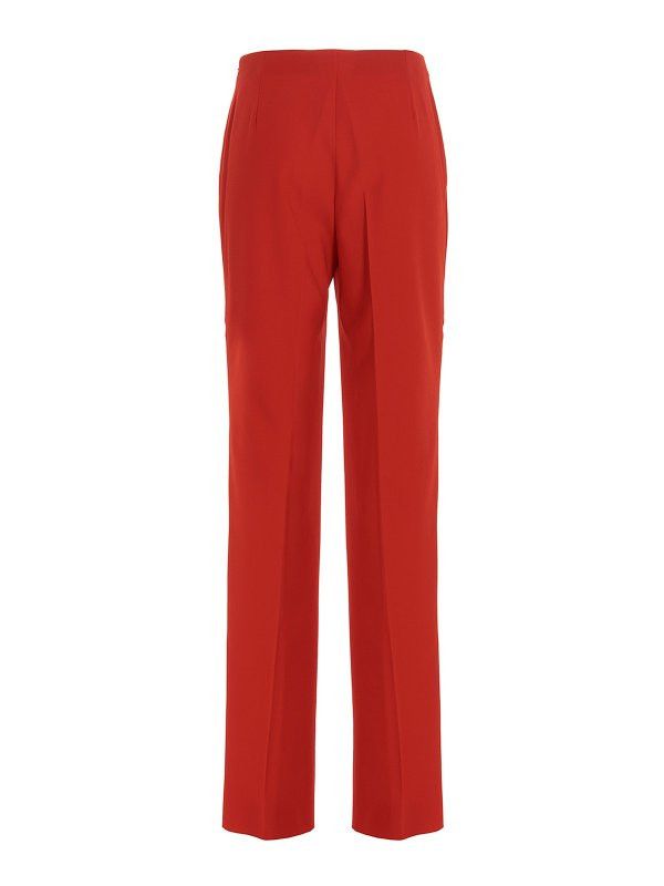Salvatore Ferragamo o1y0426 Sweatpant in Red Size 26" / US 2 / IT 38 - 2 Thumbnail