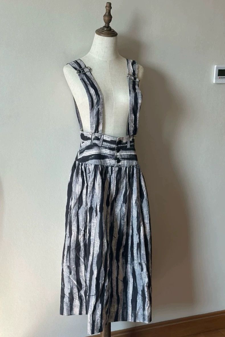 Vivienne Westwood Vivienne Westwood Ink stripe sea buckthorn back dress Size 25" / US 0 / IT 36 - 1 Thumbnail