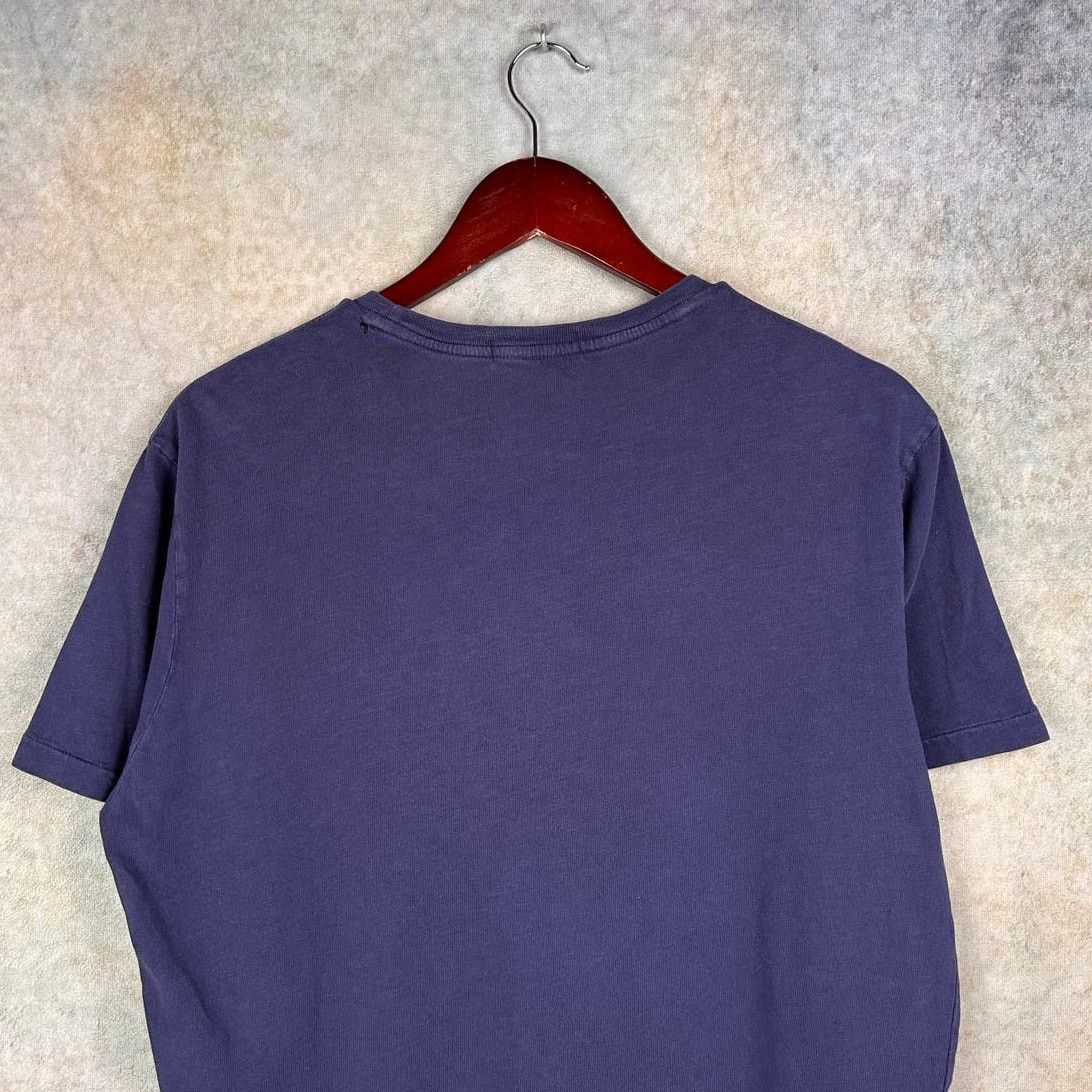 Polo Ralph Lauren × Vintage Polo Ralph Lauren Sailing T Shirt Lg 1993 Vintage Navy Blue Size US L / EU 52-54 / 3 - 7 Thumbnail
