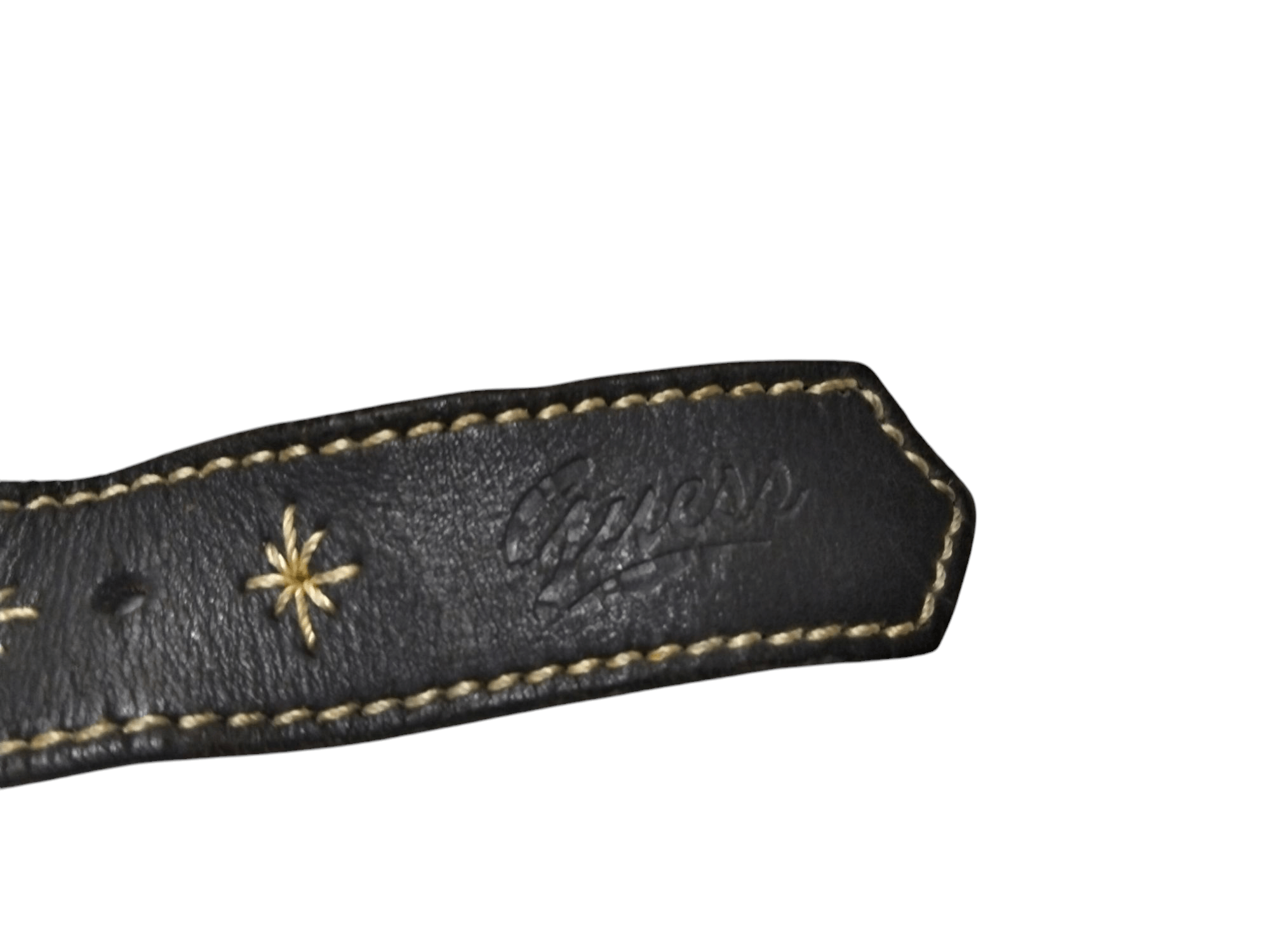 Guess Vintage Guess Leather Belt Size 28 - 3 Thumbnail