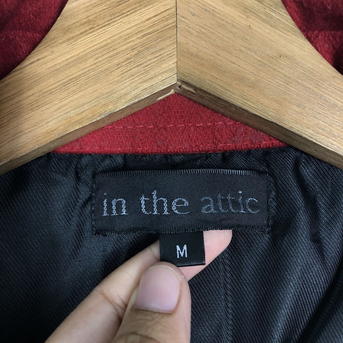 In The Attic 🔥Rich Red Biker Jacket Bondage In The Attic Japan Made Size US M / EU 48-50 / 2 - 17 Thumbnail