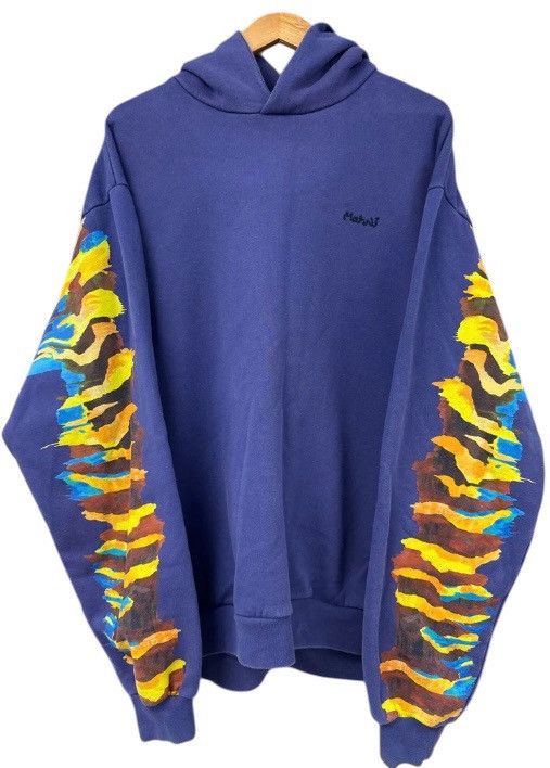 Marni Marni graffiti logo pre owned small hoodie Size US S / EU 44-46 / 1 - 1 Thumbnail