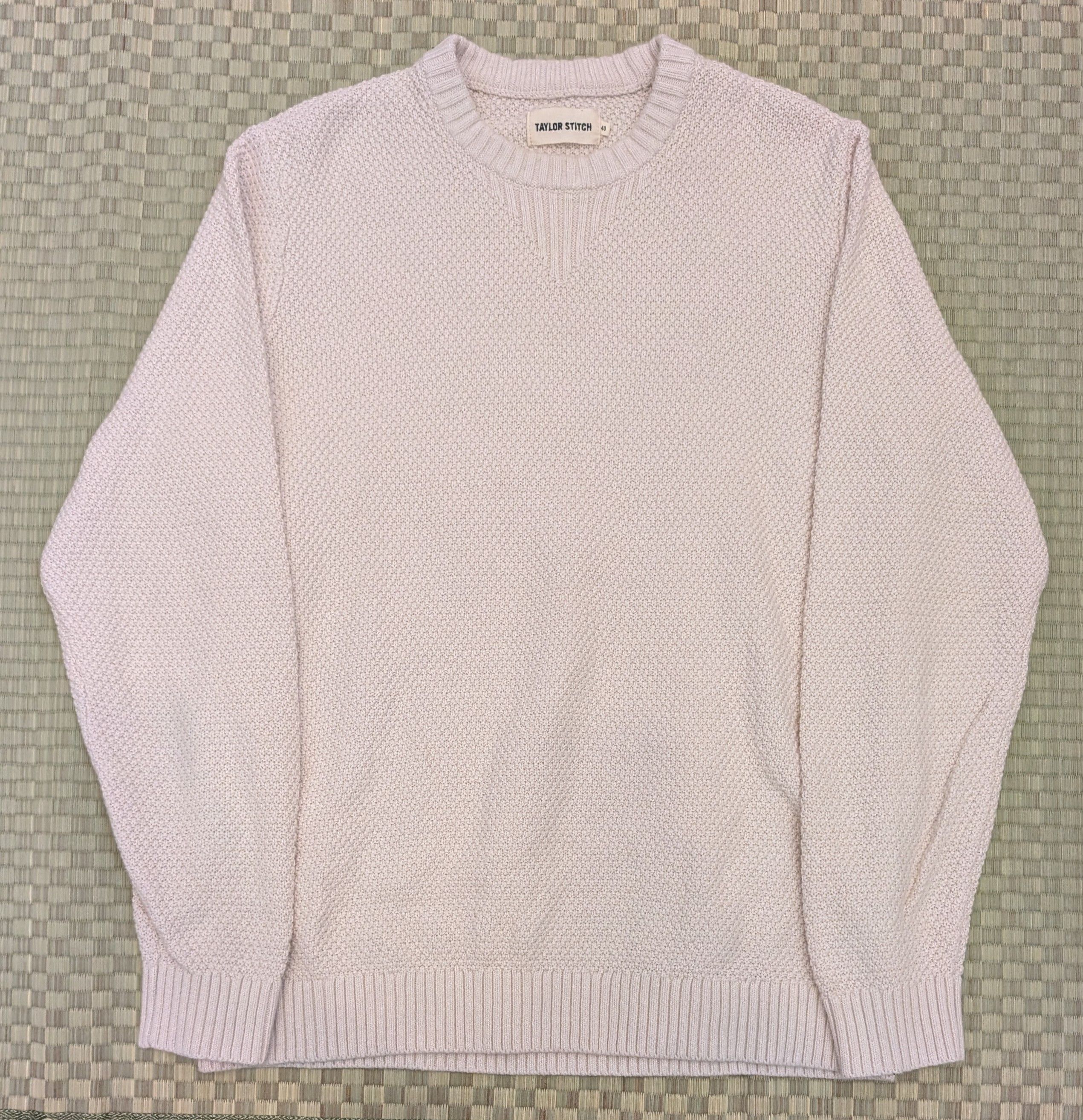 Taylor Stitch Taylor Stitch The Russel Sweater Heather Oat Cotton Cashmere Size US M / EU 48-50 / 2 - 1 Thumbnail
