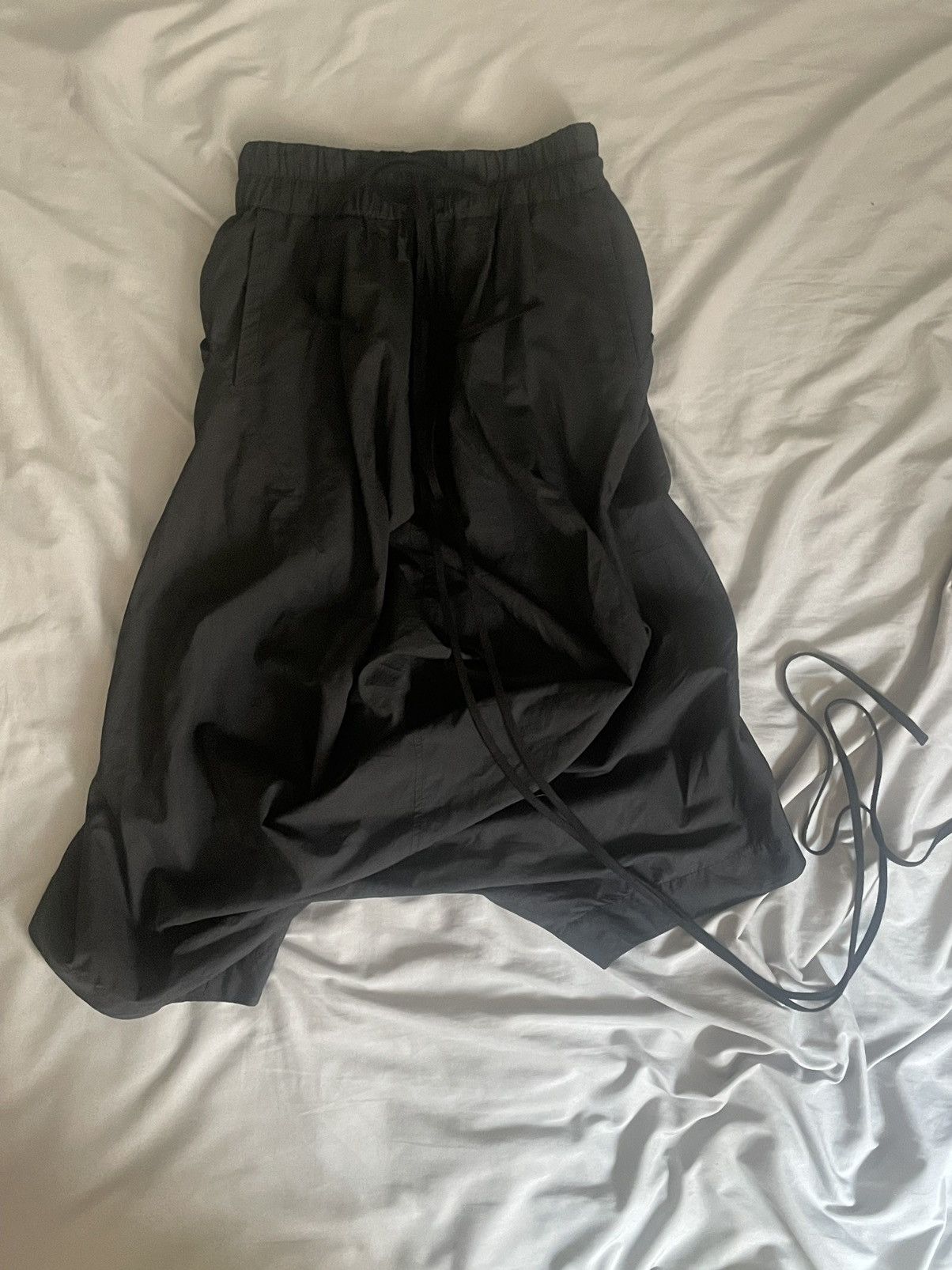 Julius Sefiroth S/S 16 Drop Crotch Shorts - Black