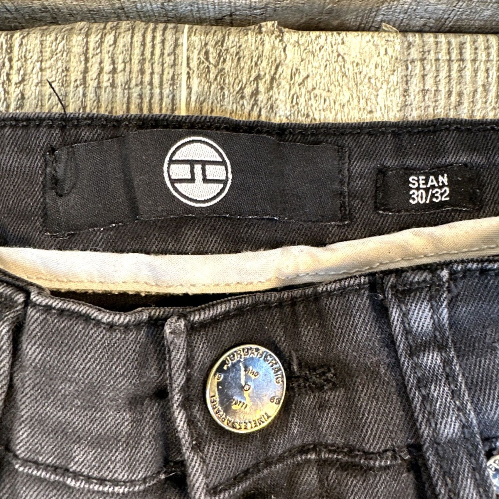 Jordan Brand VINTAGE Men’s Jordan Craig black denim skinny jeans 30x32 Size US 30 / EU 46 - 2 Thumbnail