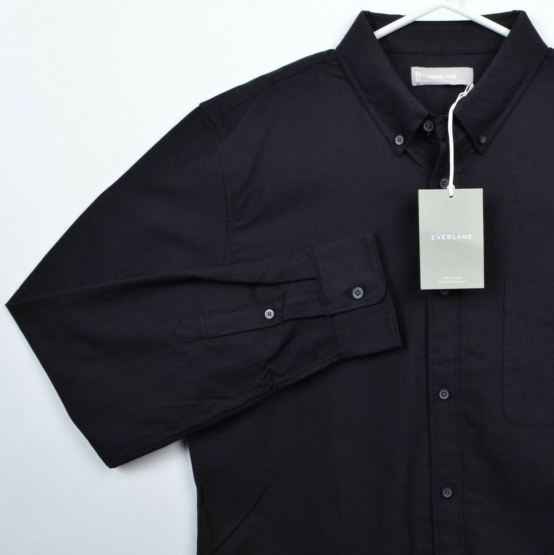 Everlane Everlane slim fit Japanese oxford black, new/unworn, XS Size US XS / EU 42 / 0 - 4 Thumbnail