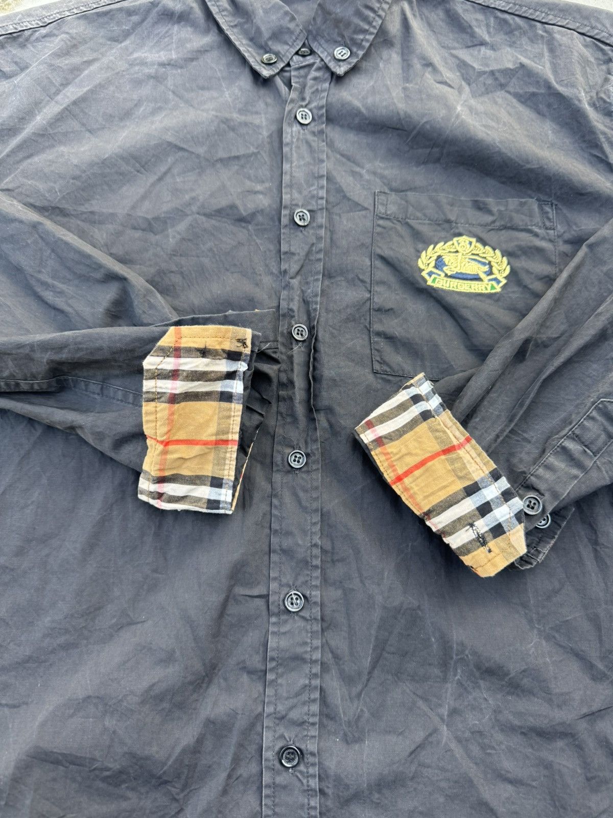 Burberry Burberry Button Up Shirt Nova Check Size US XL / EU 56 / 4 - 7 Thumbnail