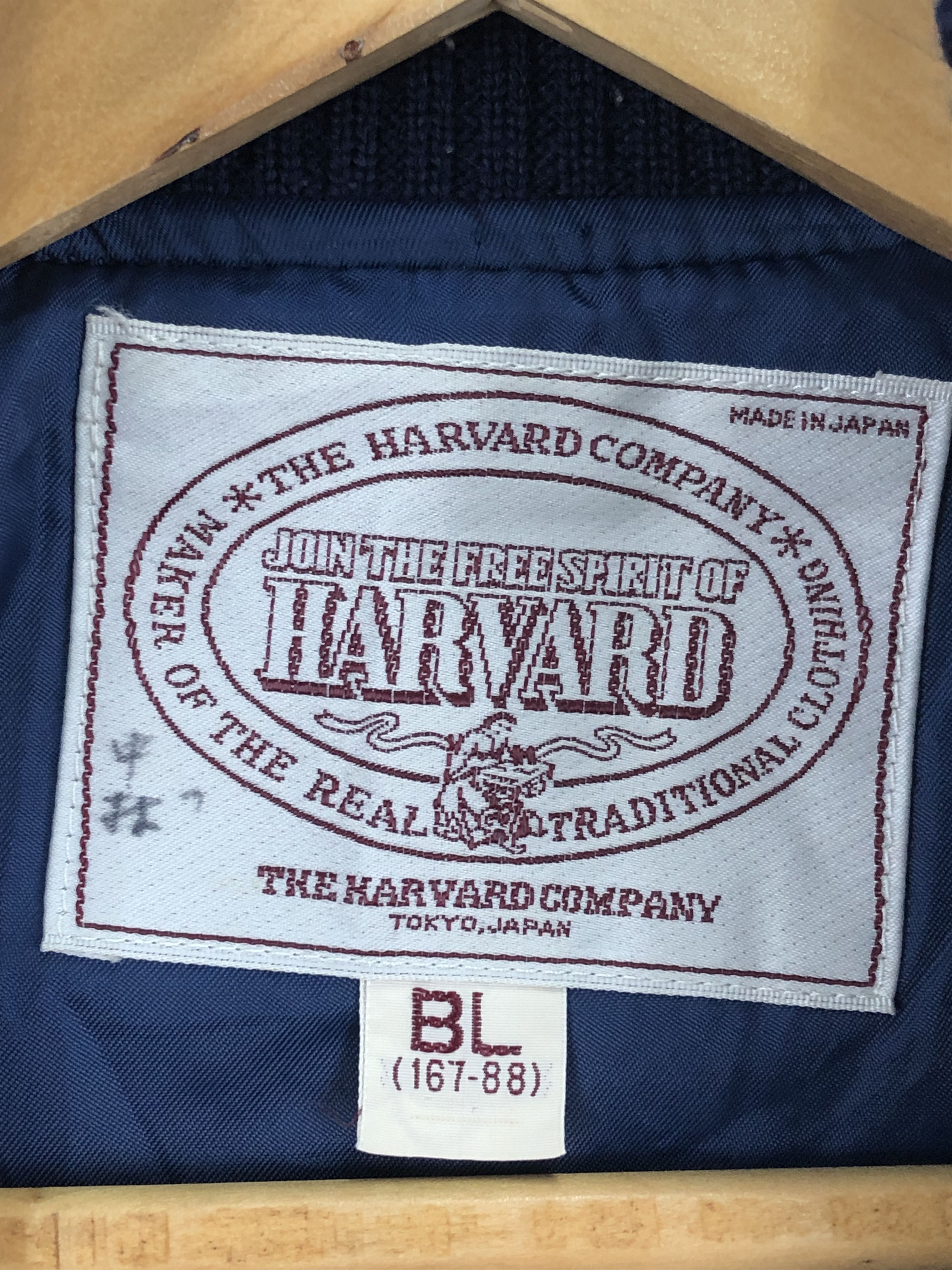 Vintage Vintage Harvard Wool Varsity Jacket V0303 Size US L / EU 52-54 / 3 - 5 Thumbnail