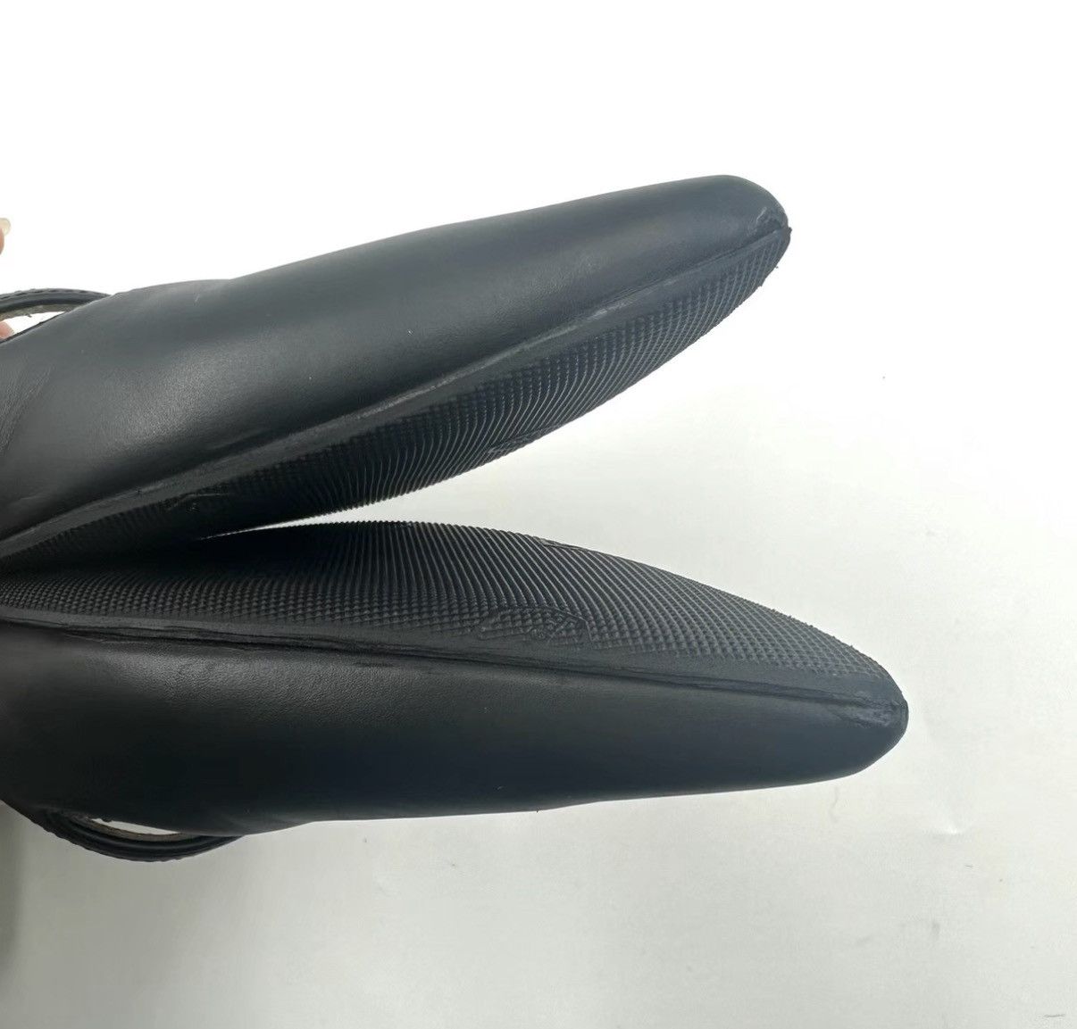 Bottega Veneta Bottega Veneta Black Pointed Toe Flats K12 Size US 6 / IT 36 - 8 Thumbnail
