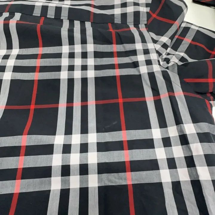 Burberry Burberry Burberry Color Block Check Long Sleeve Shirt-2507 Size US XS / EU 42 / 0 - 9 Thumbnail