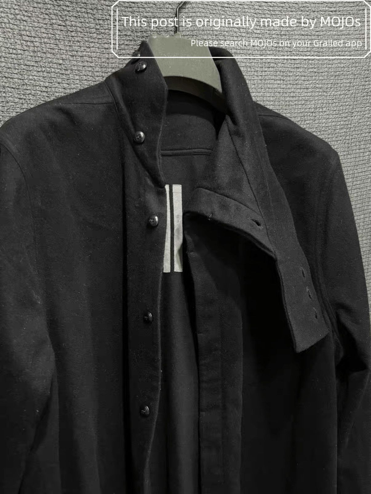Rick Owens Sz L Rick Owens 15AW Unevenness Shirt mojos491911 Size US L / EU 52-54 / 3 - 6 Thumbnail