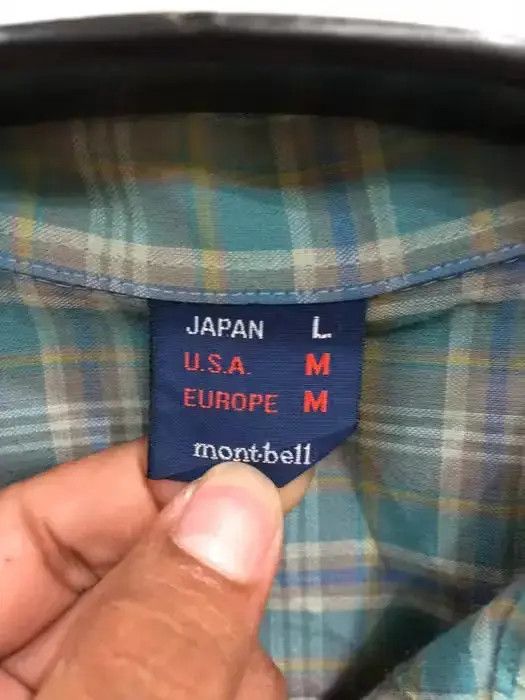 Montbell Vintage Montbell Plaid Tartan Flannel Shirt 👕 Size US M / EU 48-50 / 2 - 3 Thumbnail