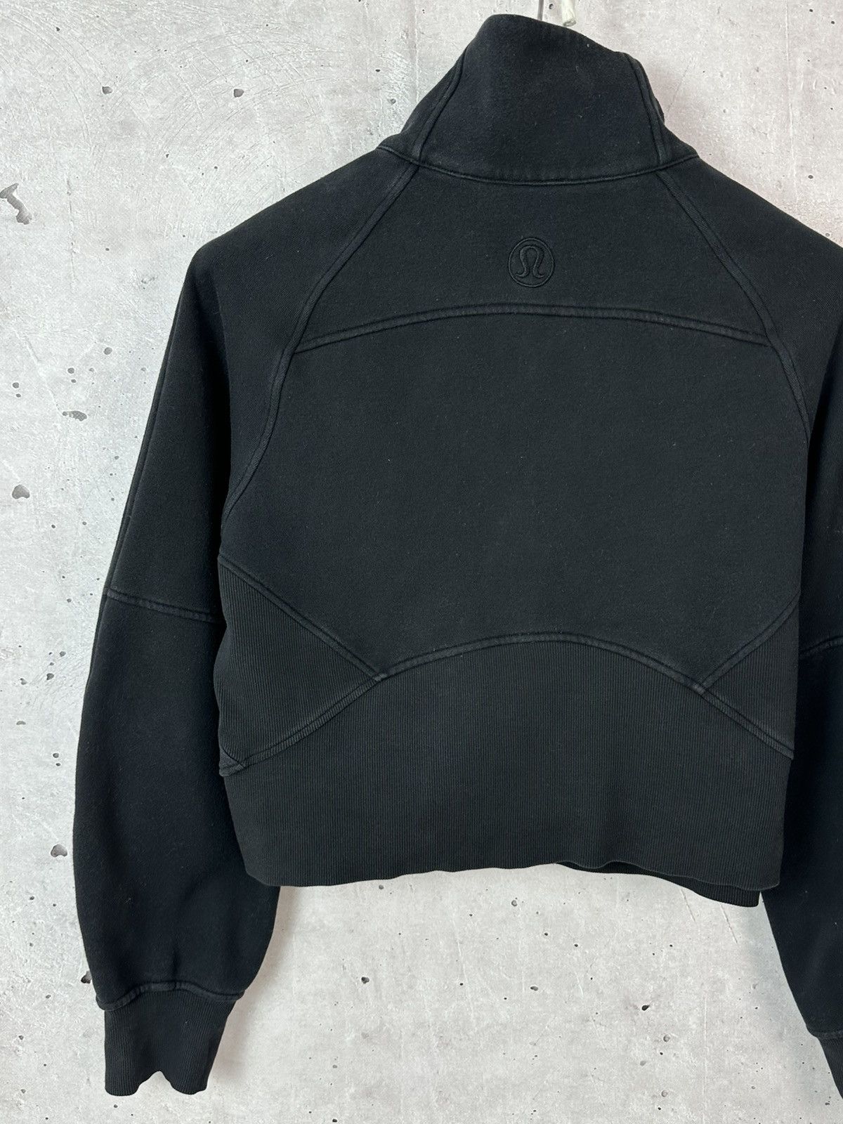 Lululemon Lululemon Quarter Zip Black Long Sleeve Women’s Jumper Size M / US 6-8 / IT 42-44 - 9 Thumbnail