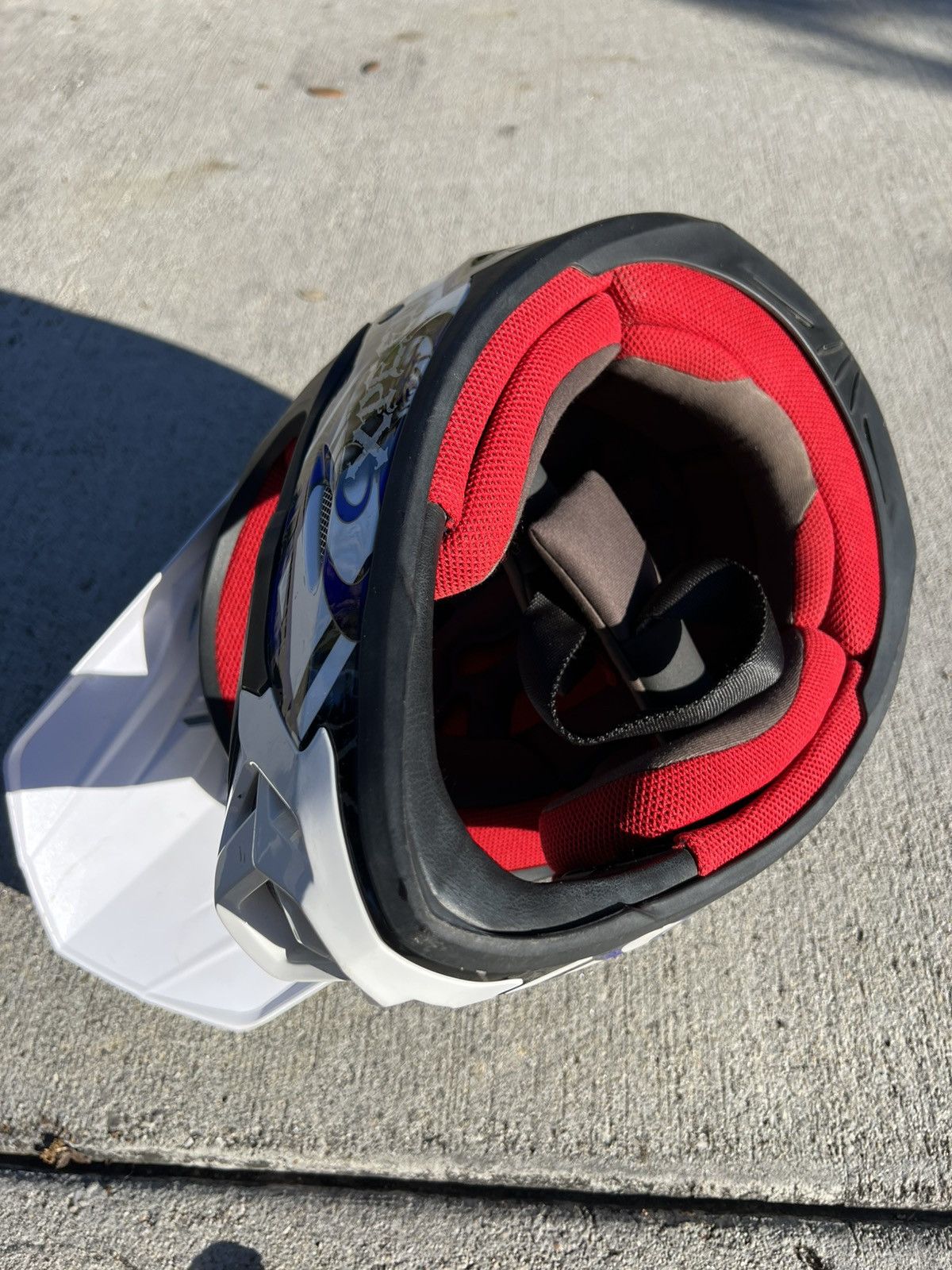Vintage Y2K 2000’s VTG Vintage XSpeed Helmets Motorcycle Goth Helmet Size ONE SIZE - 6 Thumbnail