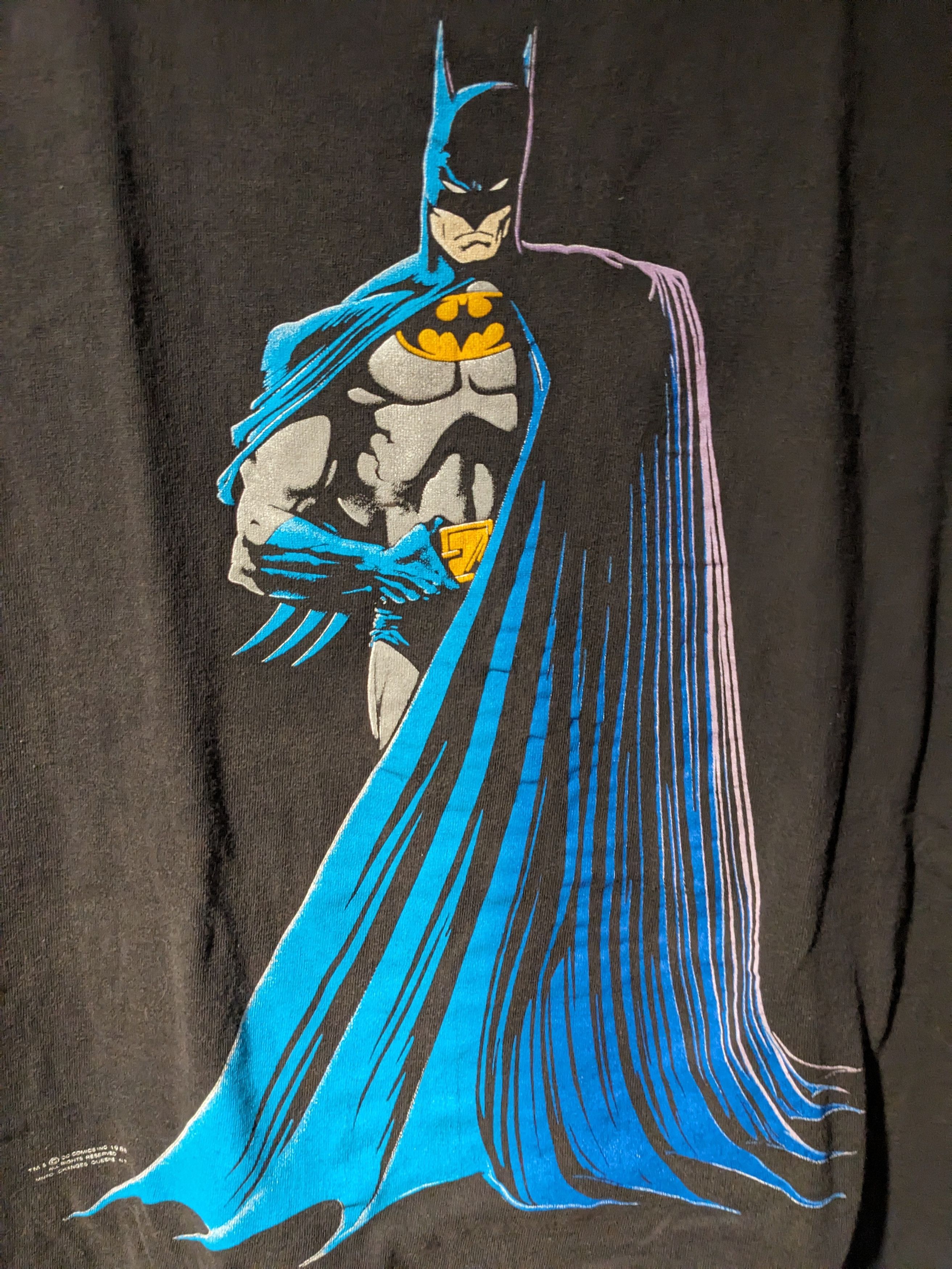 DC Comics × Vintage Vintage 1988 Batman DC Comics Superhero X-Large T-Shirt Size US XL / EU 56 / 4 - 2 Thumbnail