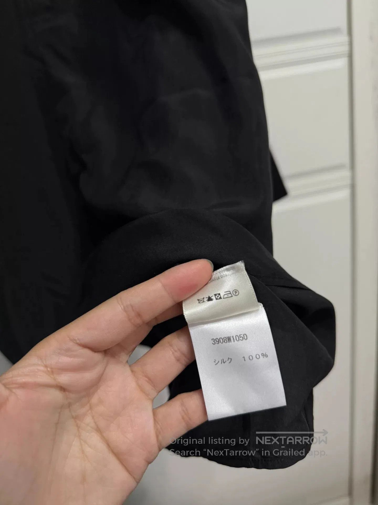 The Row The Row Silk Shirt Dress in Black. Size XS / US 0-2 / IT 36-38 - 4 Thumbnail