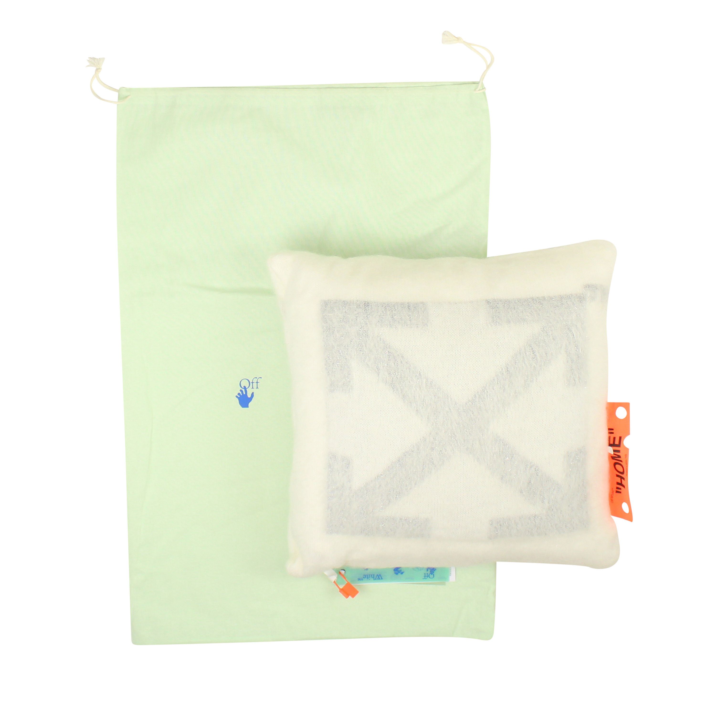Pre-owned Off-white White Pillow Size Os In Multicolor
