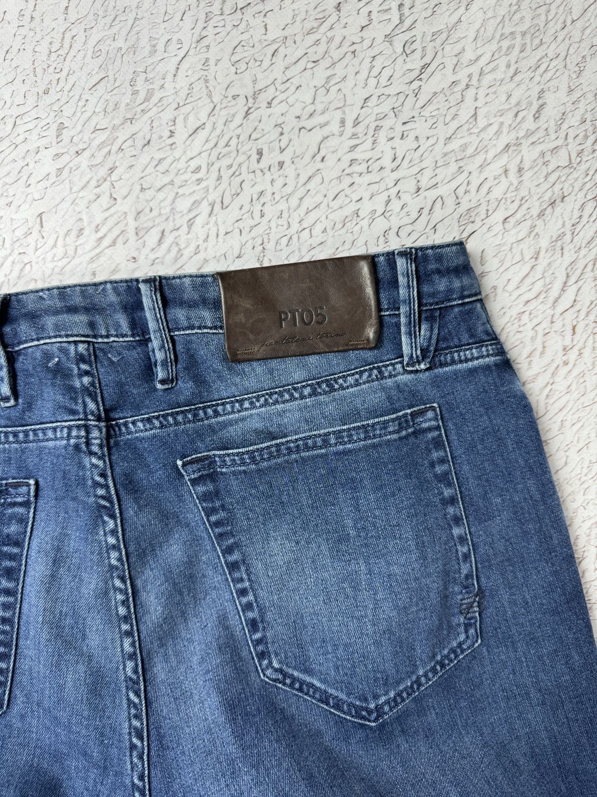 PT Torino PT05 Pantalone Torino soul slim fit blue cropped denim jeans Size US 32 / EU 48 - 17 Thumbnail
