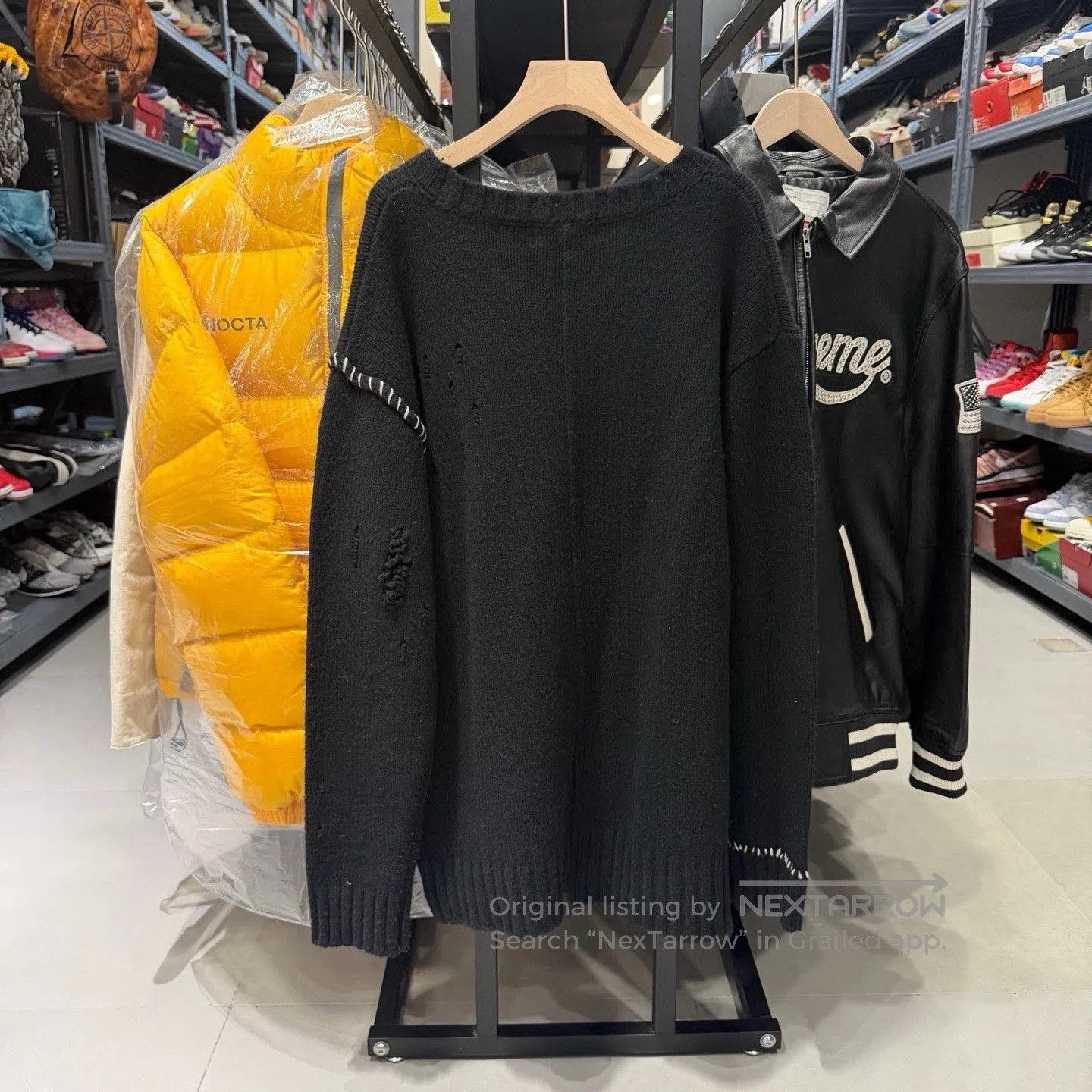 Ambush Design AMBUSH Asymmetric Hole Side Slit Knit. Size L / US 10 / IT 46 - 6 Thumbnail
