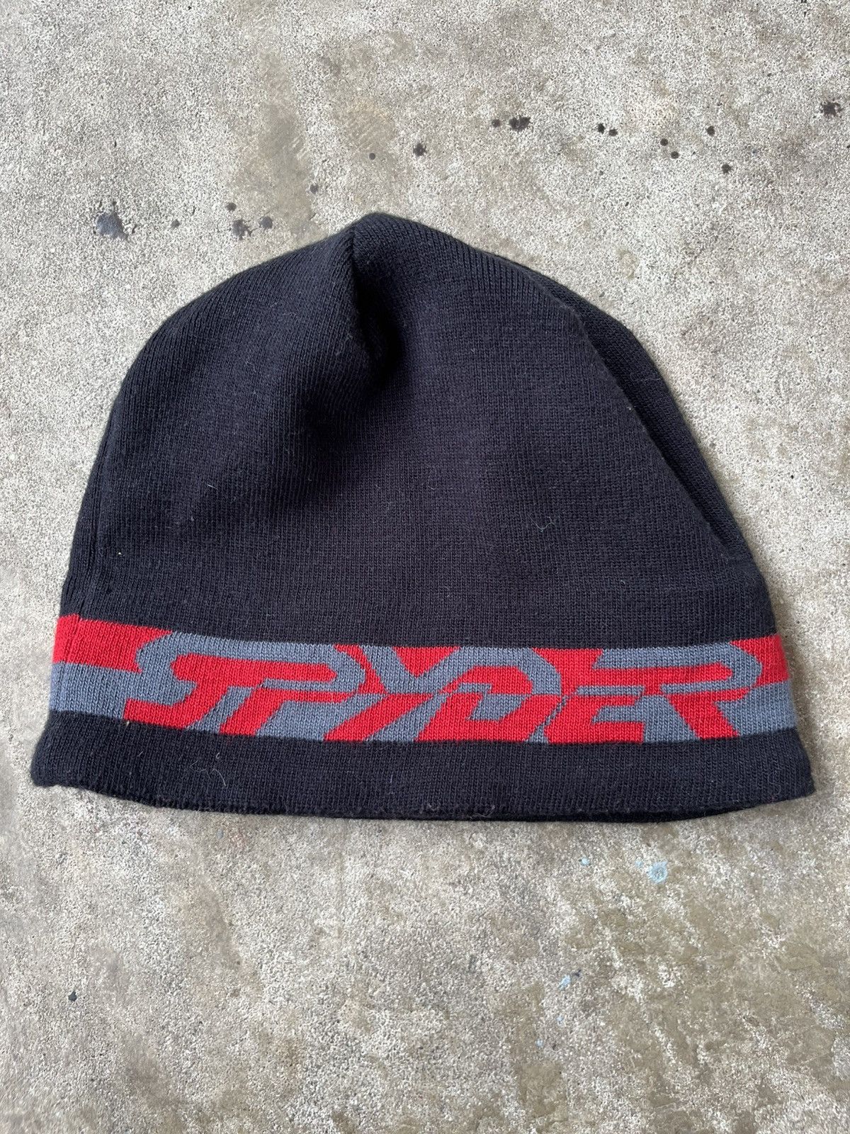 Vintage Y2K Spyder Beanie Hat Size ONE SIZE - 1 Thumbnail