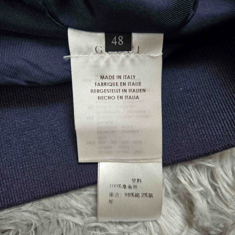 Gucci Gucci Silk Zip Jacket with Pattern-2508 Size US M / EU 48-50 / 2 - 4 Thumbnail