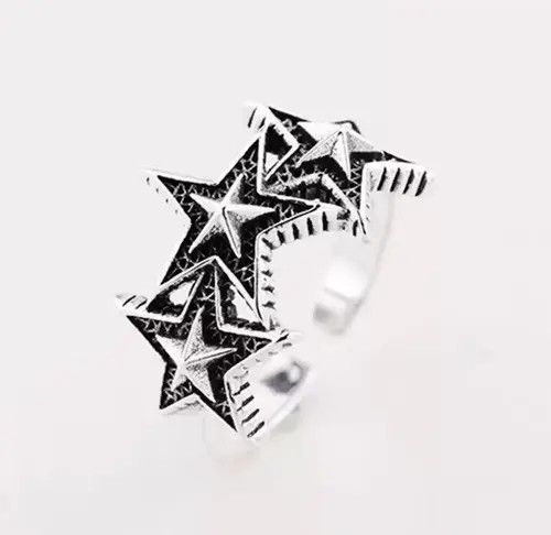 Other 3 Star Adjustable Ring Size ONE SIZE - 2 Thumbnail