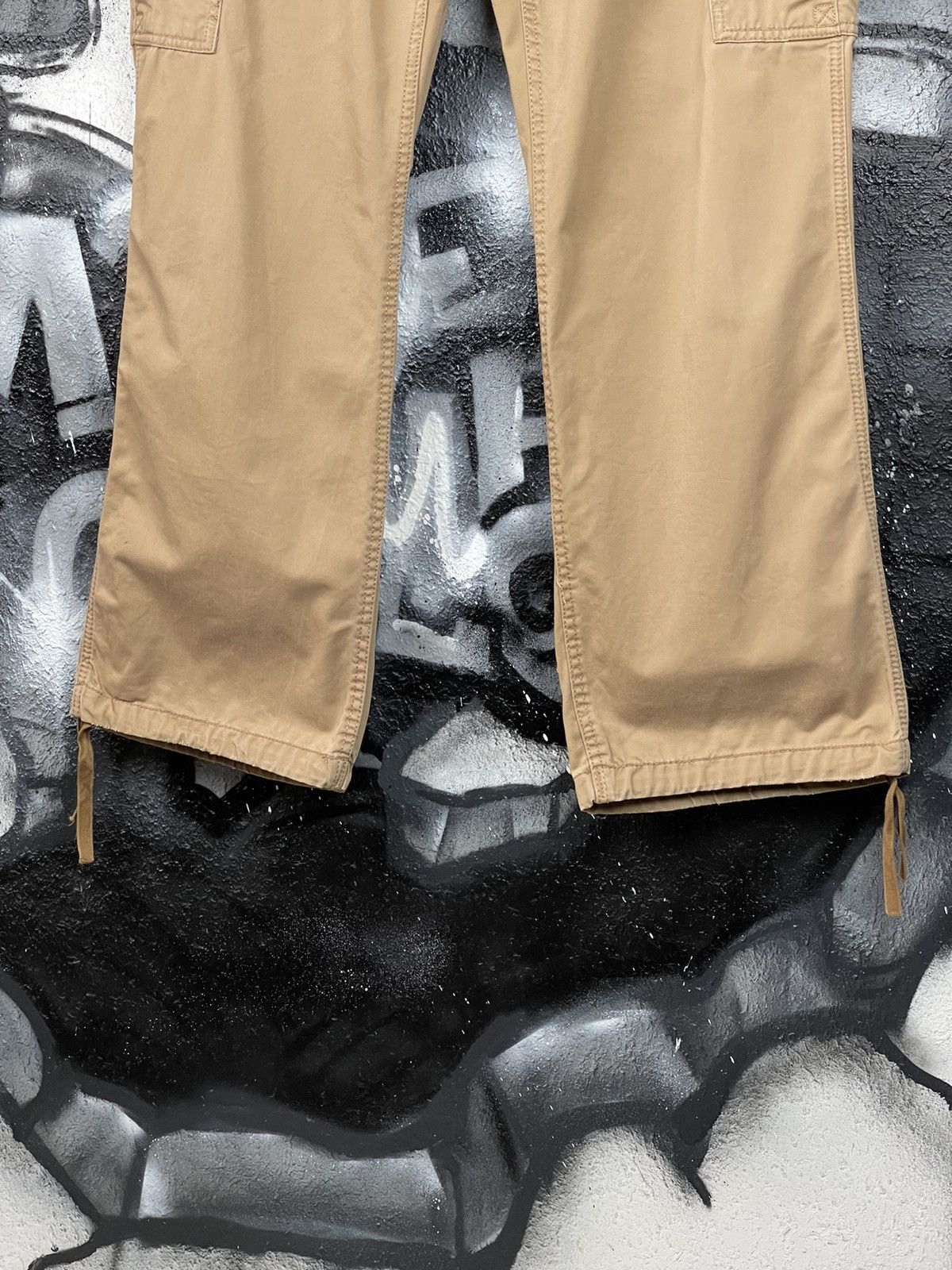 Gap Gap Y2K Vintage Boot Fit BeigeCargo Pants Men’s Size XL Size US 36 / EU 52 - 6 Thumbnail