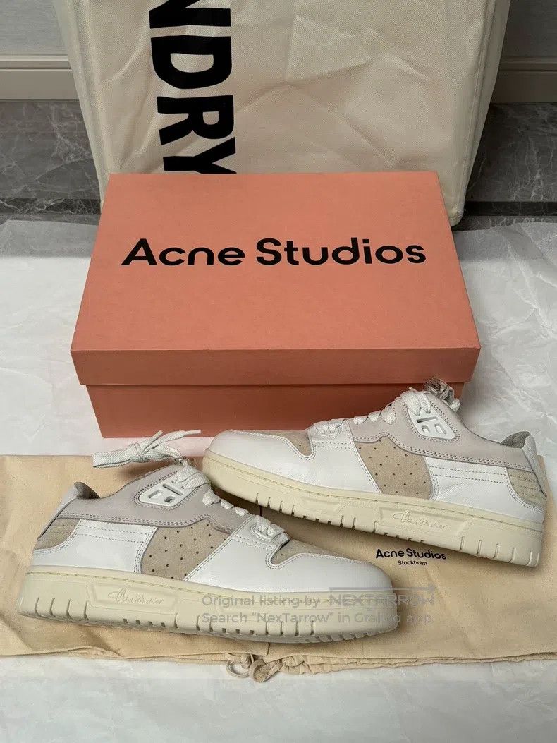 Acne Studios Acne Studios Beige Sneakers Size US 6 / EU 39 - 8 Thumbnail