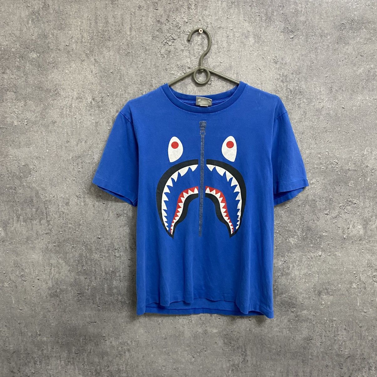 Bape BAPE Shark T-shirt A Bathing Ape Tee Big Logo Size US S / EU 44-46 / 1 - 1 Thumbnail