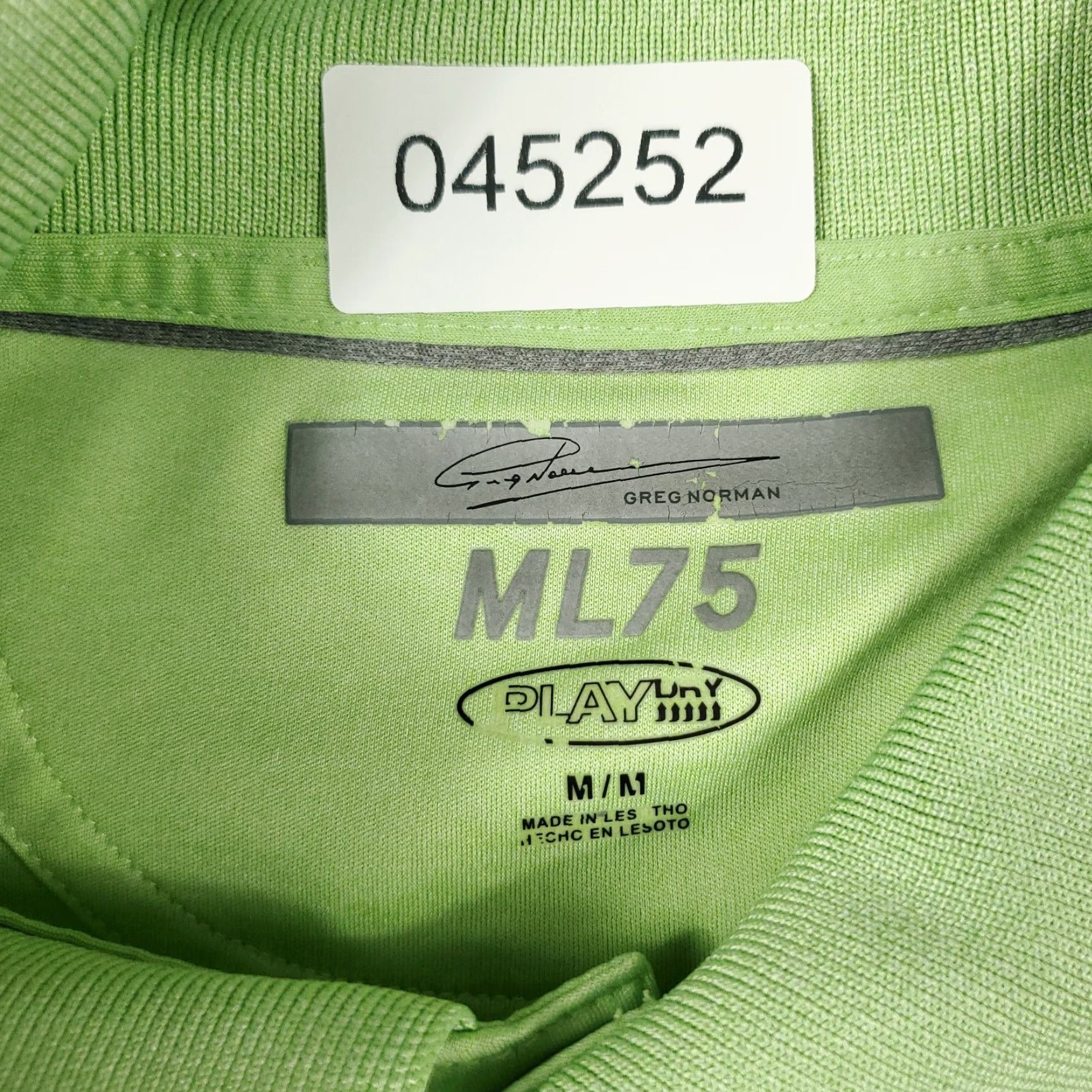 Vintage Greg Norman Polo Shirt Mens M Green Shark Casual Golf Short Sleeve Polo Shirt Mens Green Shark Casual Golf Short Sleeve Size US M / EU 48-50 / 2 - 7 Thumbnail