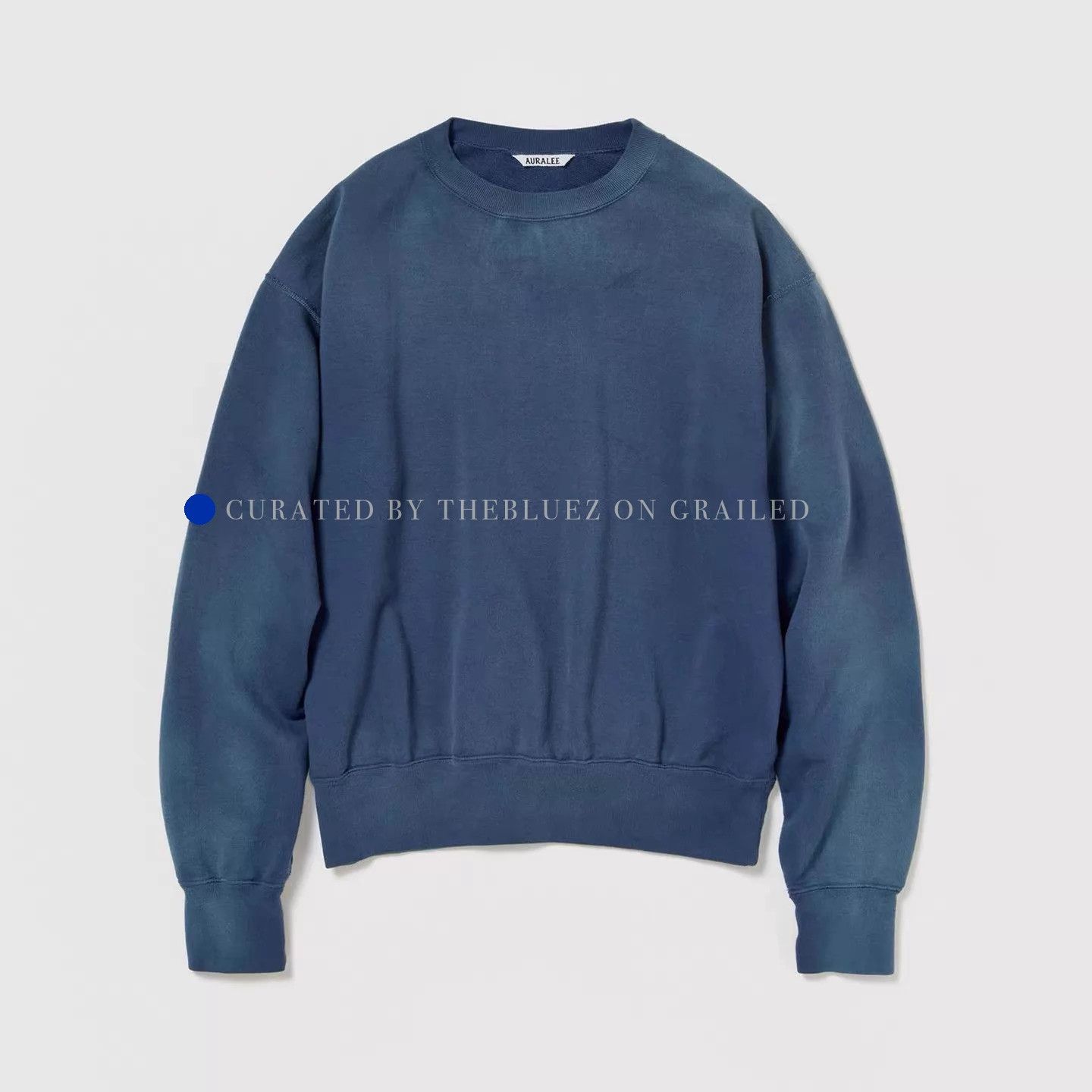 Auralee Dyed Pima Crewneck Sweatshirt Size US XXL / EU 58 / 5 - 1 Thumbnail