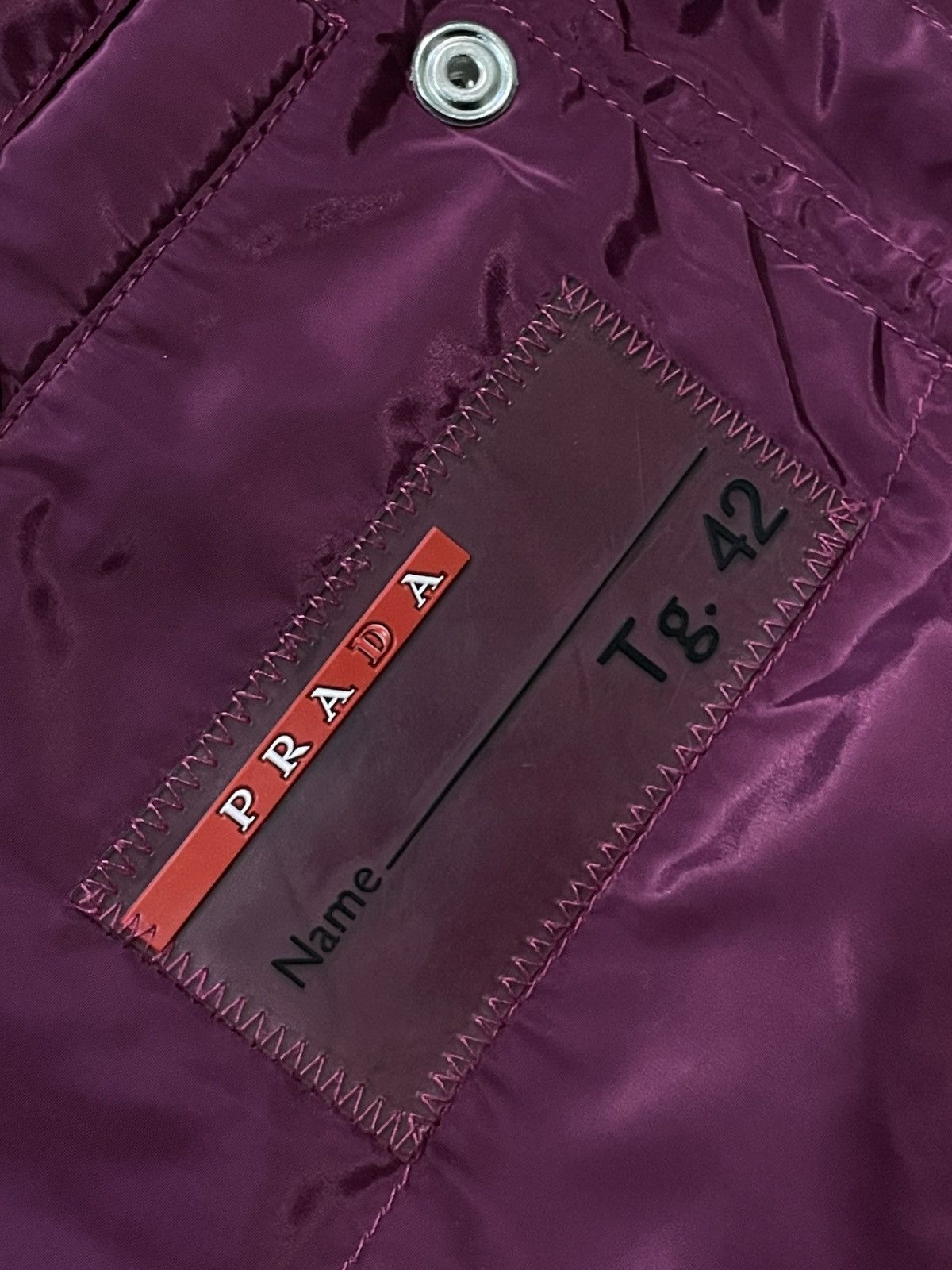 Prada Prada Purple Woman Puffer Size S / US 4 / IT 40 - 8 Thumbnail