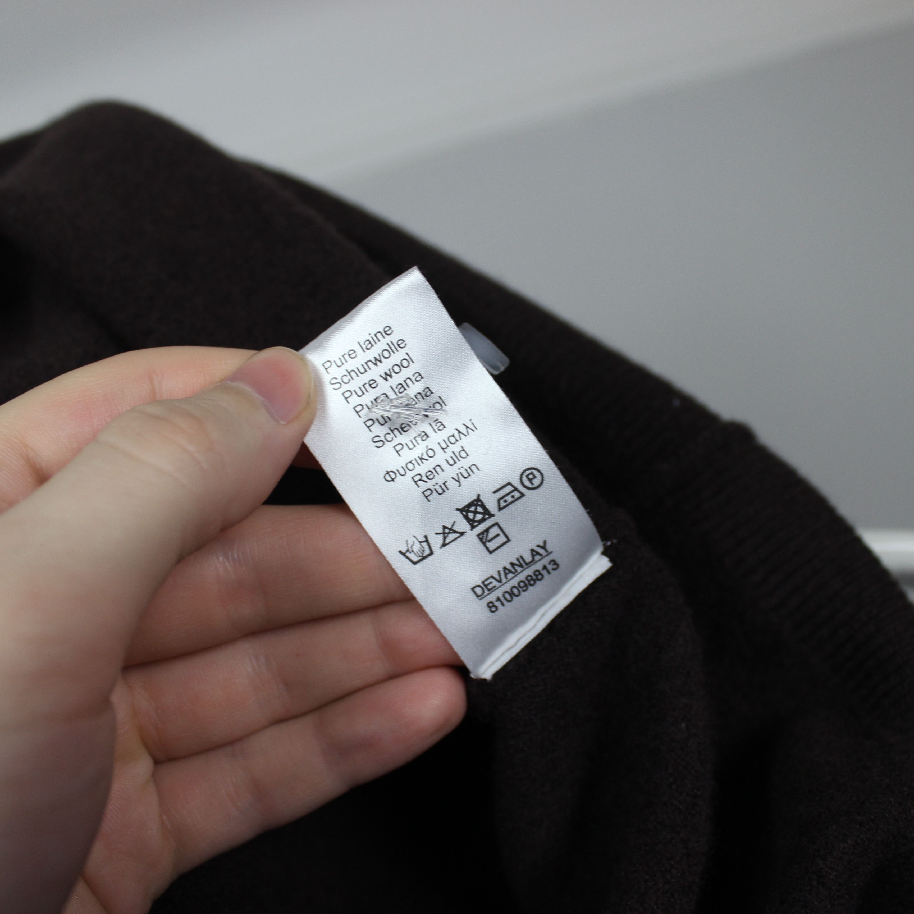 Lacoste Lacoste sweater men wool brown L XL Size US XL / EU 56 / 4 - 7 Thumbnail