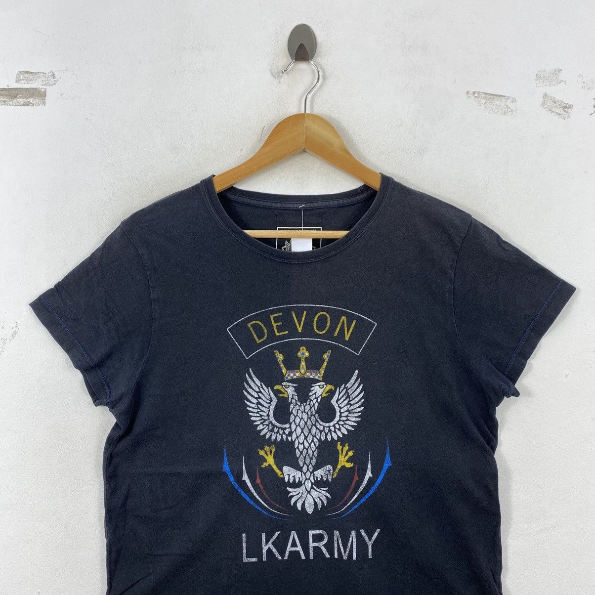 Neighborhood Luker by Neighborhood LK Army Eagle Tee Black Medium Japan Size US M / EU 48-50 / 2 - 4 Thumbnail
