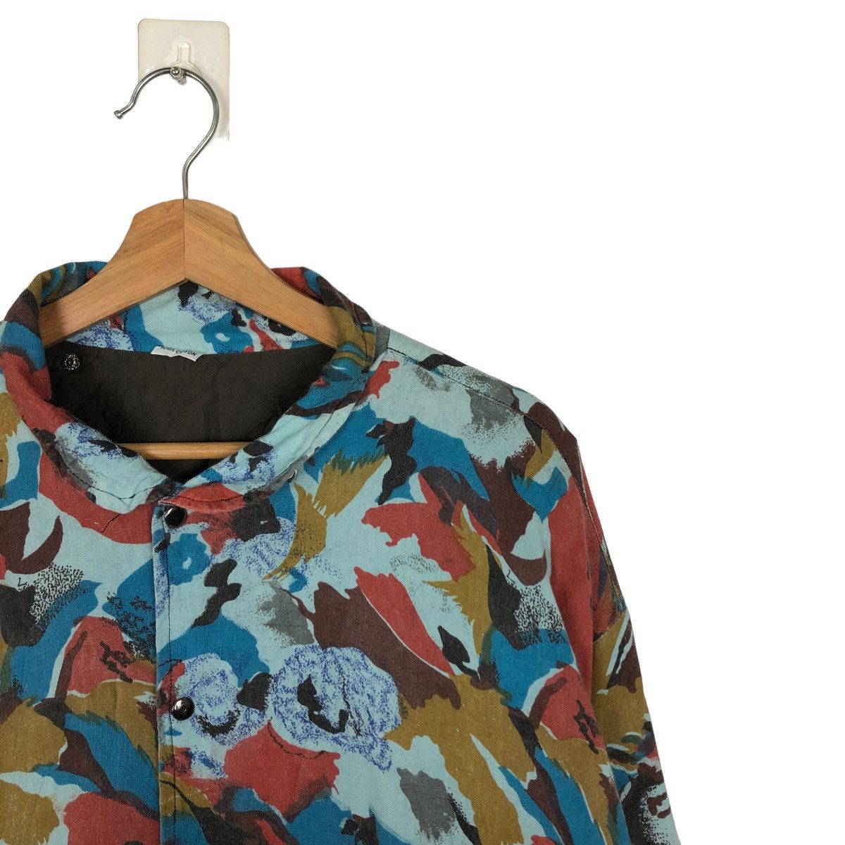 Japanese Brand VINTAGE SURVIVAL JACKET PAINT SPLASH OVERPRINT SN JAPAN Size US L / EU 52-54 / 3 - 5 Thumbnail