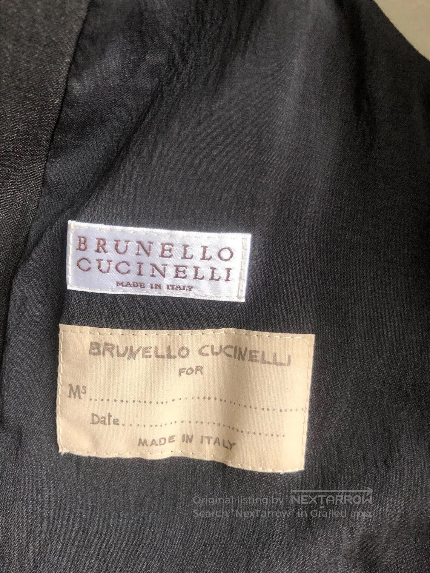 Brunello Cucinelli Brunello Cucinelli Beaded Wool Vest. Size US XS / EU 42 / 0 - 5 Thumbnail
