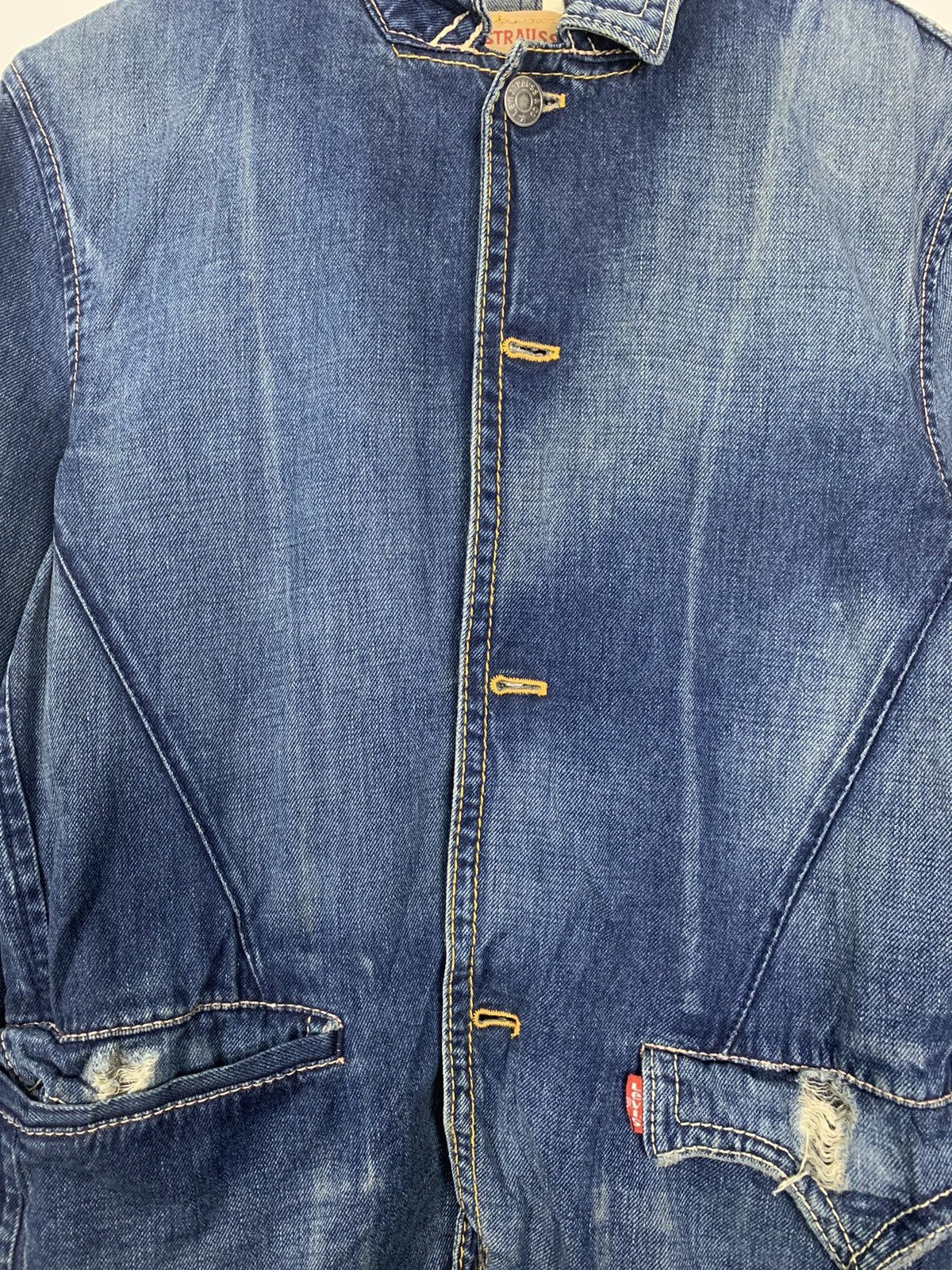 Levi's × Vintage Vintage Levis Denim Jacket Size US M / EU 48-50 / 2 - 7 Thumbnail