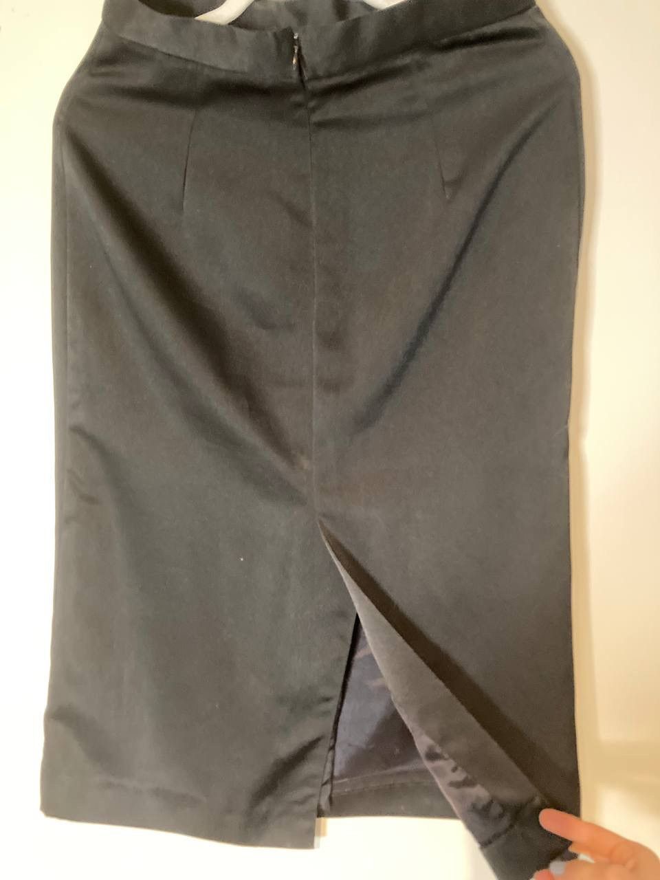 Vintage Vintage Satin Midi Skirt Size 29" - 6 Thumbnail